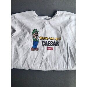 Levi"s  X  Mario Luigi Nintendo Collaboration T-Shirt XL